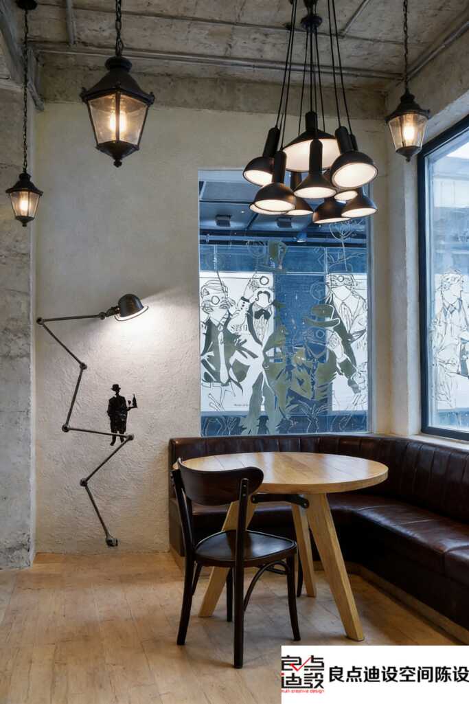 工业风咖啡店软装设计指南|用“破败感”打造网红打卡地!